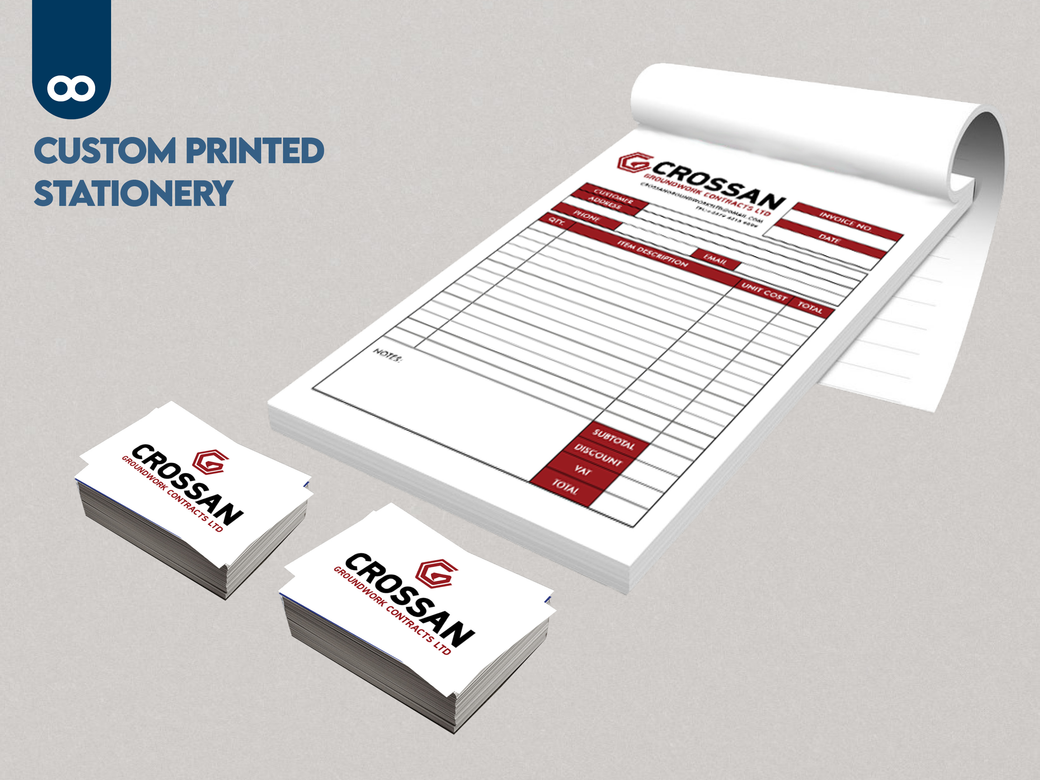 Product launch signage and print campaign